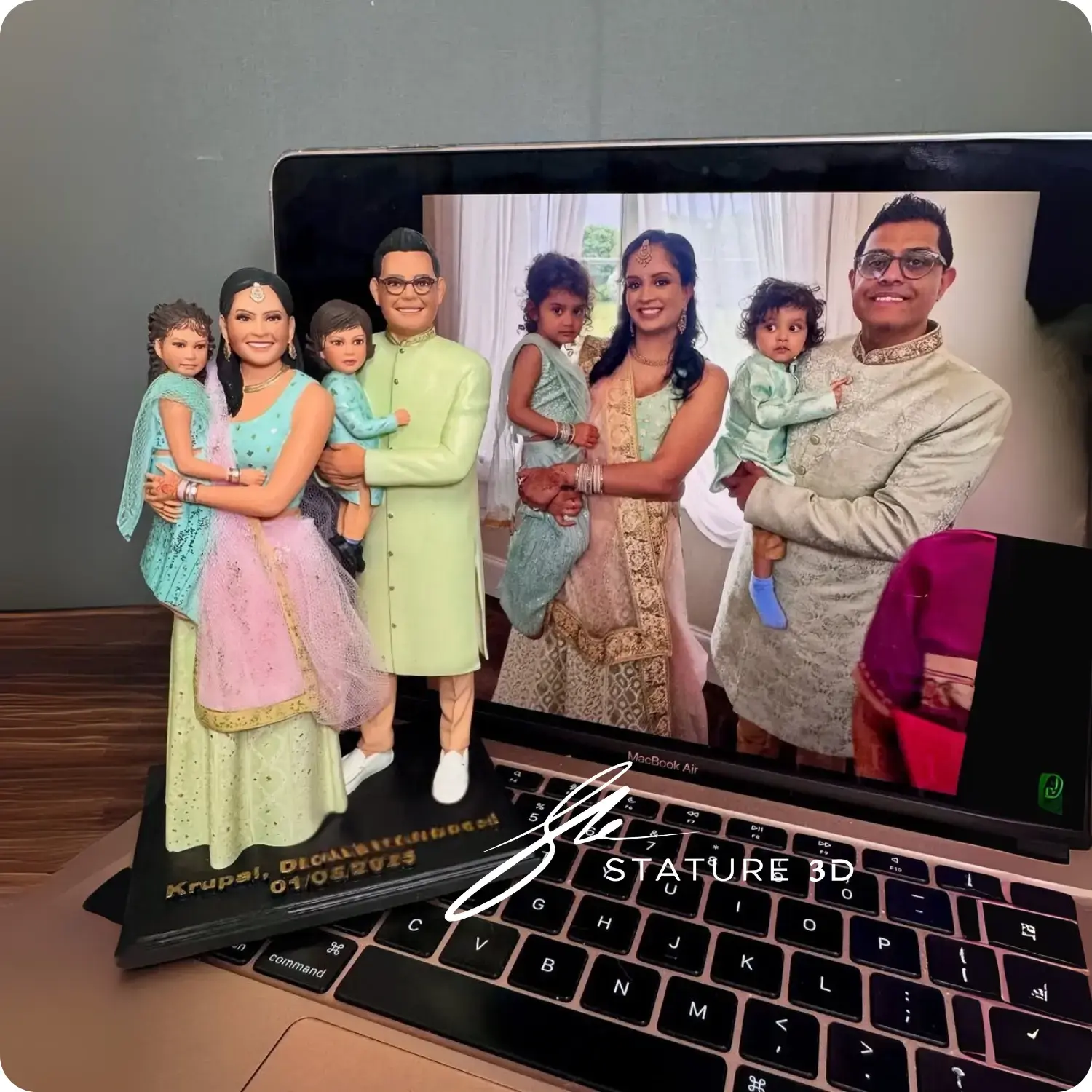 Family 3D Miniature - STATURE 3D