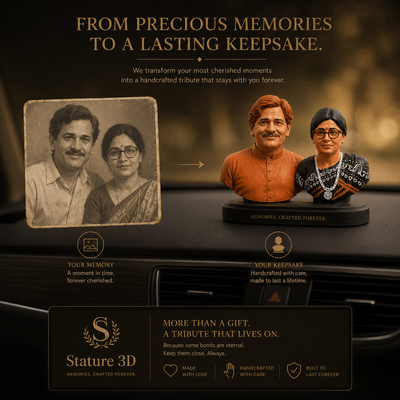Custom 3D Miniature for Car Dashboard™