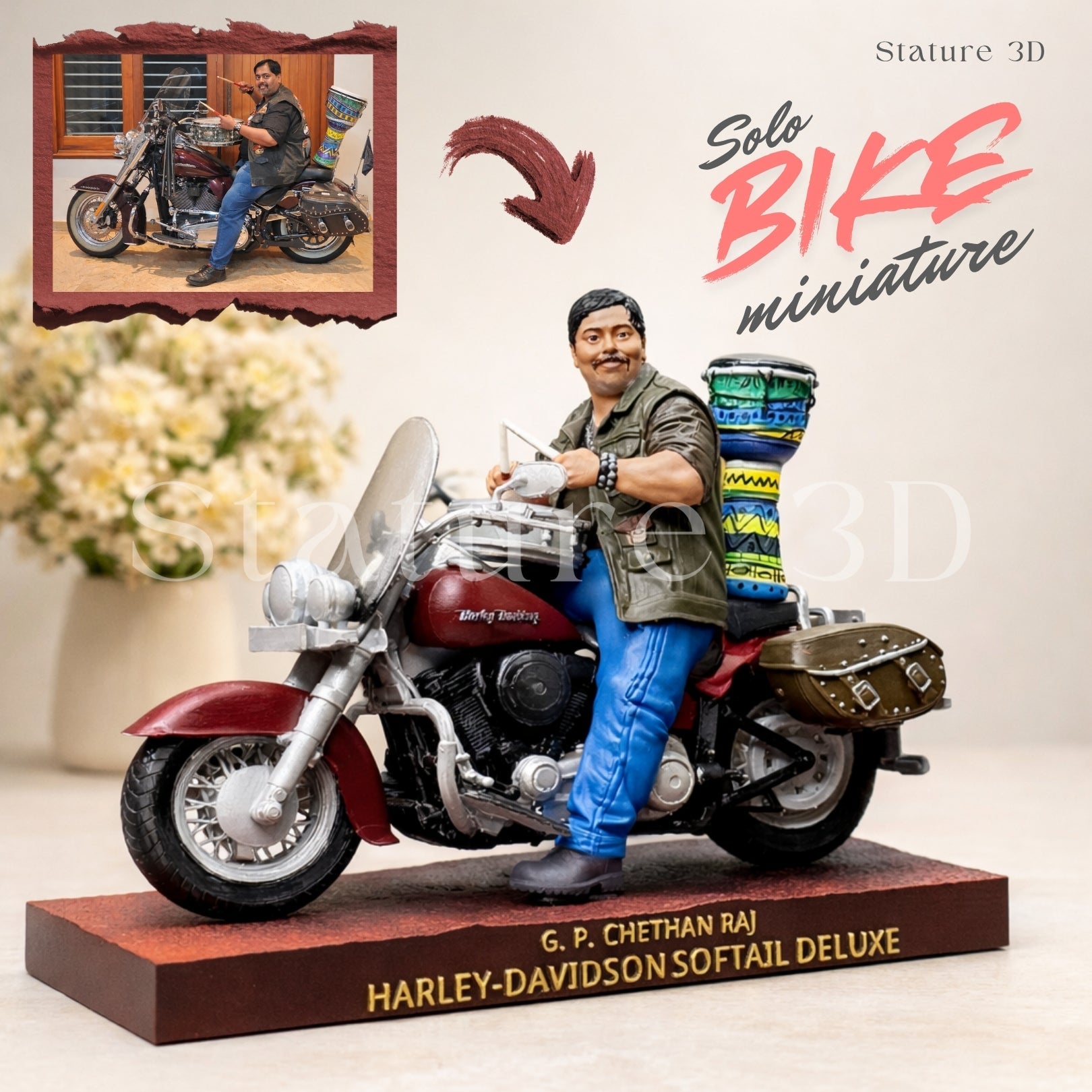 Solo Bike Miniature