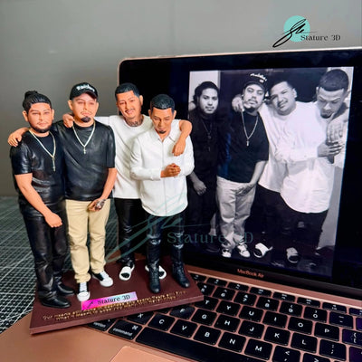 Friends Group 3D Miniature - STATURE 3D